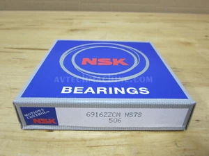 6916ZZ NSK Deep Groove Ball Bearing 80x110x16mm - Picture 1 of 1