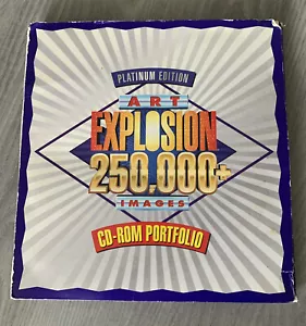 Art Explosion Platinum Edition 250,000 Clip Art On 20 CDs, Missing Discs 1 - 4 - Picture 1 of 11