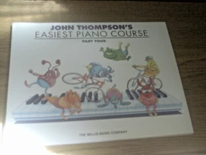 Libro John Thompson curso de piano más fácil parte cuatro de Willis Music Co. - Imagen 1 de 1