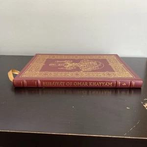 Easton Press The Rubaiyat of Omar Khayyam Leather Ancient Persian Epic Poem Gold - Picture 1 of 6