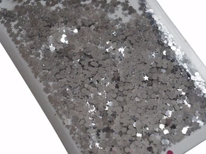 20g Chunky Mixed Glitter Bag Face Eyes Body Tattoo Festivals Party Nail SILVER - Picture 1 of 2