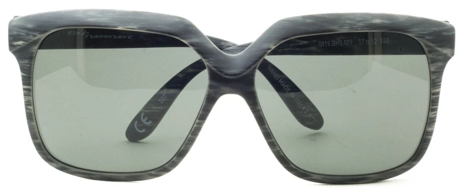 NUEVO ITALIA INDEPENDENT 0919 BHS 009 Cepillo Negro Gafas de sol hechas a mano ITALIA $299.95 Foto 1 de 4