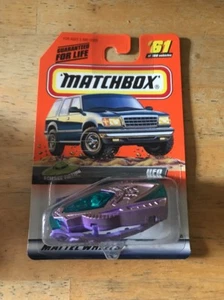 1998 Mattel Matchbox #61 UFO New In Package  - Picture 1 of 2