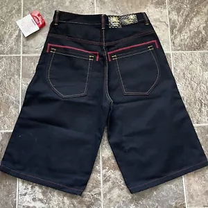 Vintage Brand New Brooklyn Xpress Shorts Mens Siz40 Y2K Jean Baggy Loose Hip Hop - Picture 1 of 6