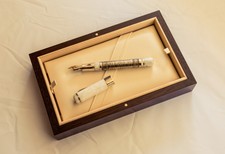 MONTEGRAPPA TRIBUTE TO THE BALLET STERLING SILVER FOUNTAIN PEN
