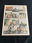 #T03 BRENDA STARR by Dale Messick Lot of 15 Sunday Tabloid Full Page Strips 1968