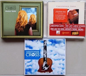 CHRISTOPHER CROSS LOT DE 3 CD SECRET LADDER THE CAFE CARLYLE SESSIONS DOCTEUR .. - Foto 1 di 2