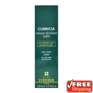 Rene Furterer Paris Curbicia Clay Mask Argilla for Oily Hair & Scalp 4.2oz - Picture 1 of 1