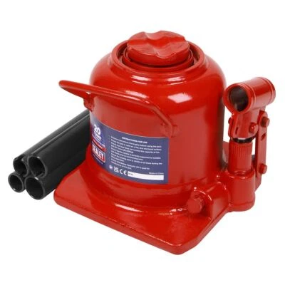 Sealey BJ20LE Bottle Jack 20 Tonne Low Profile Telescopic - Image 1 of 4