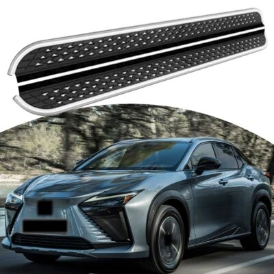 2Pcs Fixed Running Board Fits For Lexus RZ 2023 2024 Side Step Nerf Bar Stairs - Image 1 of 4