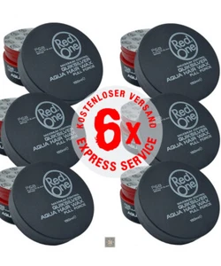 6x RedOne Quiksilver Aqua Hair Wax Full Force 150 ml - Bild 1 von 4