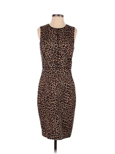 J.CREW - Mantelkleid aus Leoparden Bi-Stretch Baumwolle - Gr. 14 - Bild 1 von 9