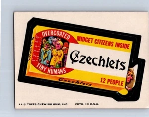 VINTAGE TOPPS WACKY PACKAGE 1970s STICKERS CZECHLETS NO666 - Picture 1 of 2
