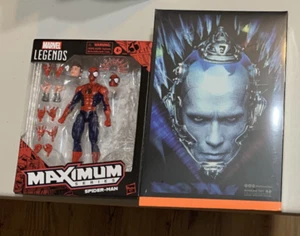 Marvel Legends Maximum Series Spider-Man Hasbro & Mr. Freeze McFarlane DC Bundle - Picture 1 of 13