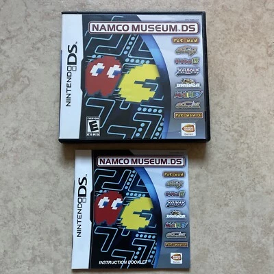 Namco Museum DS (Nintendo DS, 2007) Pacman  Galaga Complete CIB Tested - Image 1 of 4