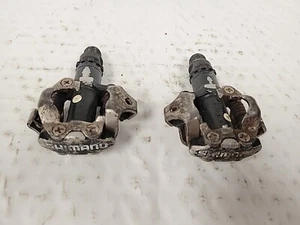 Pedales de bicicleta de montaña Shimano Pd-m520 Clipless Spd 9/16" - Imagen 1 de 10