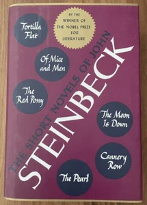 The Short Novels of John Steinbeck, HC, VG - Imagen 1 de 4