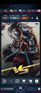 Topps Marvel-Spider Versus-Gold Epic-Venom vs Miles Morales (Digital card)