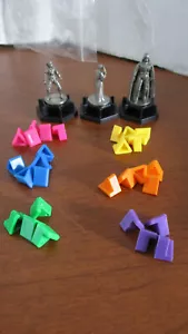 Star Wars Trilogy 1997 Trivial Pursuit Juego FICHAS Y PIEZAS DE PASTEL Reemplazos - Imagen 1 de 4
