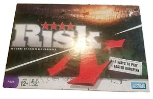 2008 Hasbro Risk The Game of Strategic Military Conquest Board Game
