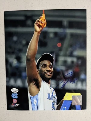 Foto autógrafa firmada por Ty LAWSON 8x10 UNC North Carolina Tarheels baloncesto Bb Foto 1 de 2