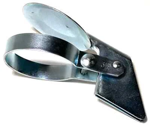 3-1/2" Zinc Coated Rain Cap for many tractors with vertical exhaust mufflers - Picture 1 of 1