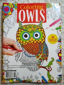 Coloring OWLS Magazine ☆ 32 INSPIRING DESIGNS ☆ Centennial Media ☆ 2021 - Picture 1 of 1