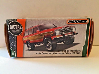 Matchbox 1980s JEEP GRAND WAGONEER red Power Grabs box BREAKING BAD Skyler White - Image 1 of 4