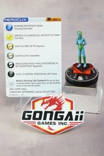 Heroclix Superman / Wonder Woman set Brainiac (Red Son) #063 Chase