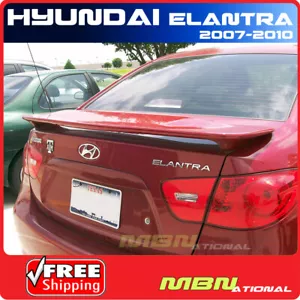 For: Hyundai Elantra 07-10 Rear Trunk Tail Wing Spoiler Unpainted ABS Primer - Foto 1 di 2