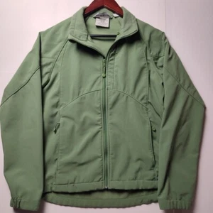 Black Diamond Women's Green Coat Jacket SZ M Full Zip Long Sleeve Look Read - Picture 1 of 11
