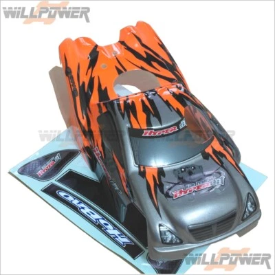 Painted Printed Body Shell Cover #11272R (RC-WillPower) HOBAO Hyper MINI ST - Image 1 of 2