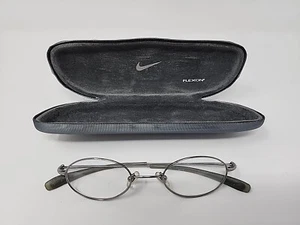 Nike Eyeglasses, Frames Only, Nike with Flexon, 4601 045, 44-20-135, Silver - Picture 1 of 9