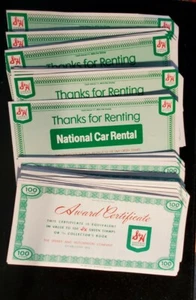 43 S & H Green 100 Stamps Award Certificates lot x347 - Picture 1 of 5
