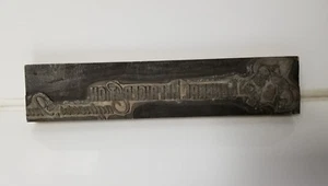 Vintage Letterpress General Kühlung Druck Block Holz Werbung 12" - Bild 1 von 4