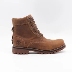 Timberland Men's Casual Boots Brown Leather Lace Up Walking Ankle Shoes - UK 6.5 - Picture 1 of 8