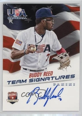 2015 USA Baseball Box Set Collegiate National Team Signatures Buddy Reed Auto - Image 1 of 2