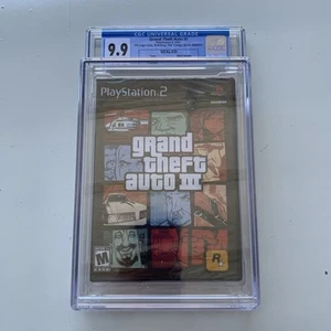 Grand Theft Auto III - PlayStation 2 PS2 Brandneu Sealed CGC Graded 9.9 A++ - Bild 1 von 6