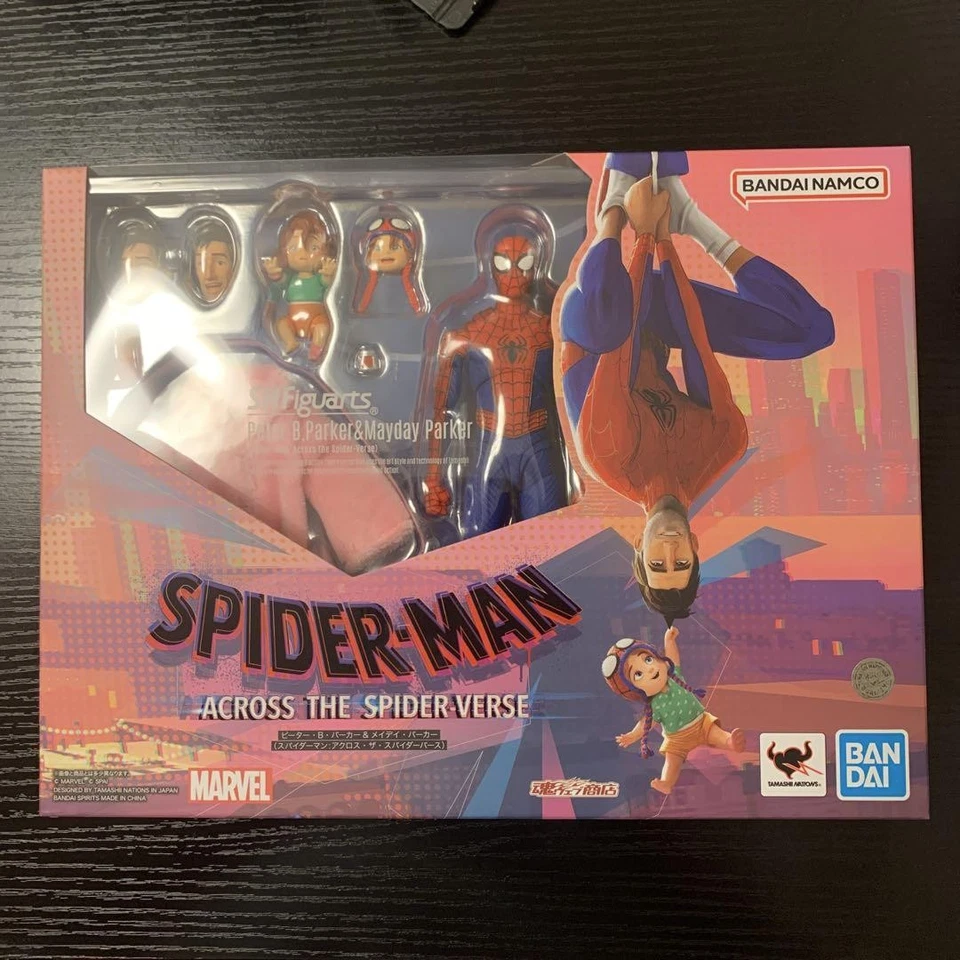 Bandai S.H. Figuarts Spider-Man Across The Spider-Verse Peter B. Parker & Mayda