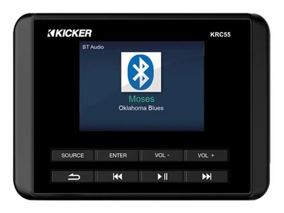 Kicker 47KRC55 2.5" LCD KRC55 Wired Marine Remote Control w/ Water-Resistant - Image 1 of 2