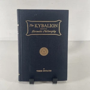 The Kybalion Hermetic Philosophy by Three Iniatiates - 1940 Hardcover Vintage - Bild 1 von 3