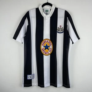 Newcastle United 1995/1997 Score Draw Home Shirt Soccer Jersey Men Size XL - Picture 1 of 8