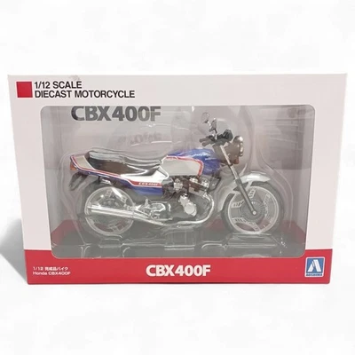 Aoshima/Skynet Purple Candy Blue 1/12 Honda Cbx400F - Image 1 of 3