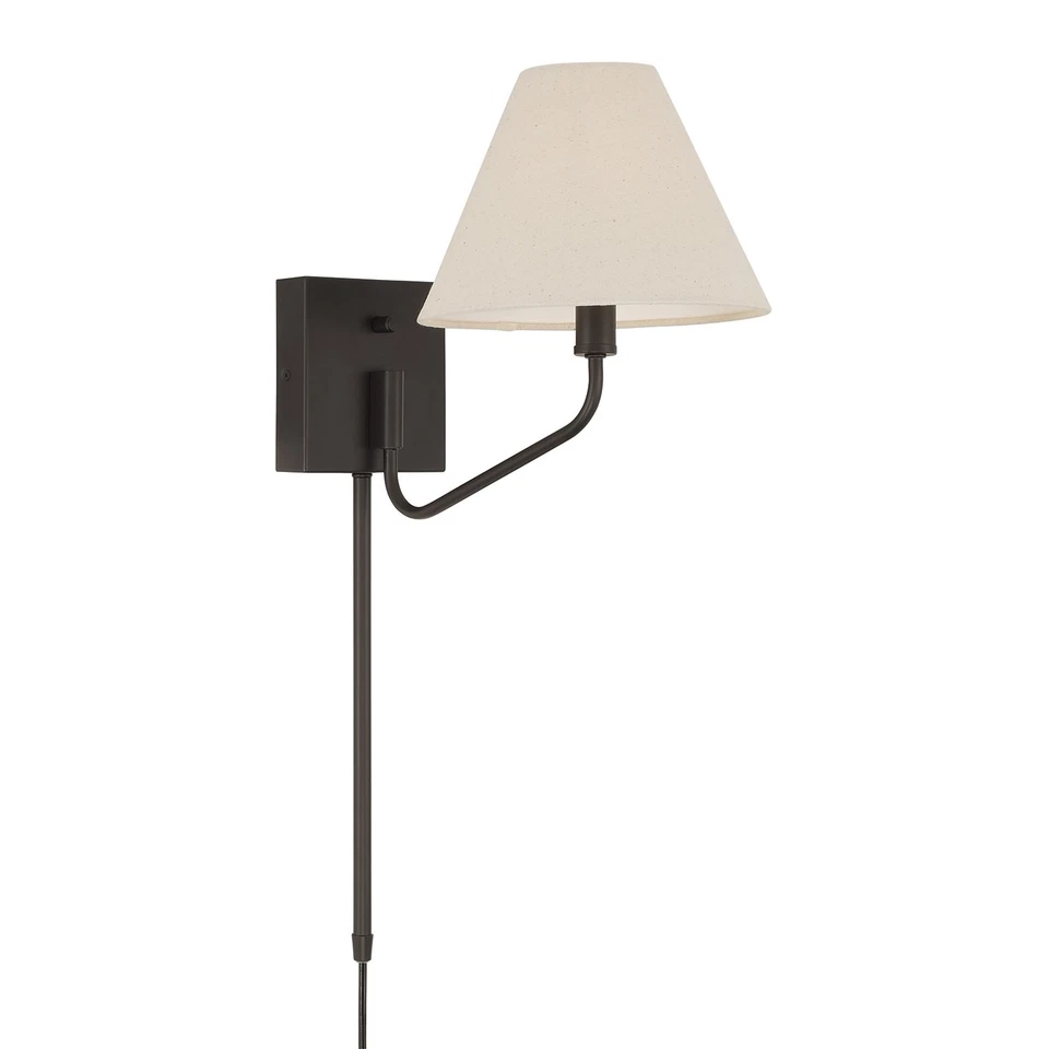 Aplique de pared Capital Lighting 656611-713 Chadwick 22" de alto - marrón Foto 1 de 4