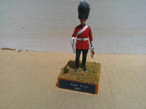Stadden, British Scots Greys Officer cavalry soldier, 54mm lead, TD - Picture 1 of 3