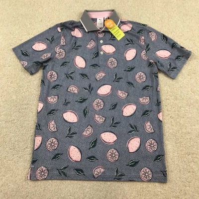 Polo Puma Arnold Palmer Para Hombre Mediano Rosa Limonada Nuevo Foto 1 de 4