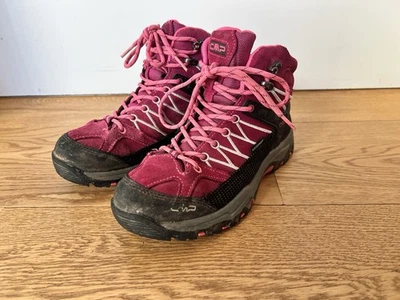 CMP Wanderschuhe Trekking Mädchen Gr. 38 schwarz fuchsia wasserdicht - NP 69,95 - Bild 1 von 4