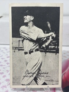 1922 Exponate Postkarte 3 Vintage George Burns, Boston Red Sox, - Bild 1 von 2