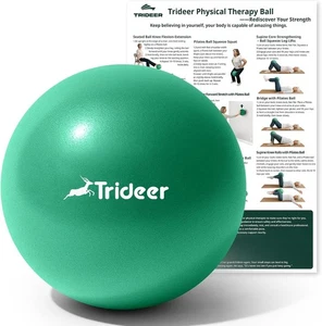 Trideer Gymnastikbälle Physiotherapie, 9 Zoll Pilates Ball zwischen den Knien - Bild 1 von 8