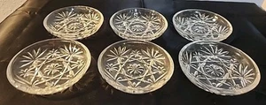Anchor Hocking STAR OF DAVID Coasters 3-3/4" (set of 6) - Picture 1 of 5